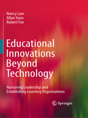 cover image of Educational Innovations Beyond Technology